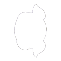 Baby Giraffe Boy and Girl Ornament - ITH Project - Machine Embroidery Design