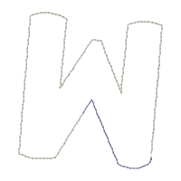 Mom Teddy Bear Girl Vase Ornament - ITH Project - Machine Embroidery Design