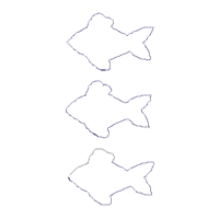 Nautical Boat and Fish Wreath - ITH Project - Machine Embroidery Design