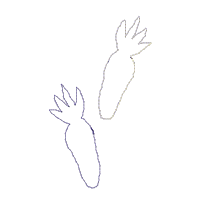 Easter Bunnies Wreath - ITH Project - Machine Embroidery Design