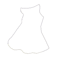 Farmer Bunny Girl Vase Ornament - ITH Project - Machine Embroidery Design