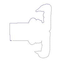 Gnome 4th of July Ornament - ITH Project - Machine Embroidery Design