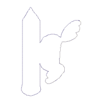 Owl Teacher School Ornament - ITH Project - Machine Embroidery Design