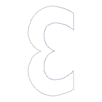 Cute Unicorn Ornament - ITH Project - Machine Embroidery Design