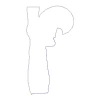 Witch Legs for Halloween - ITH Project - Machine Embroidery Design