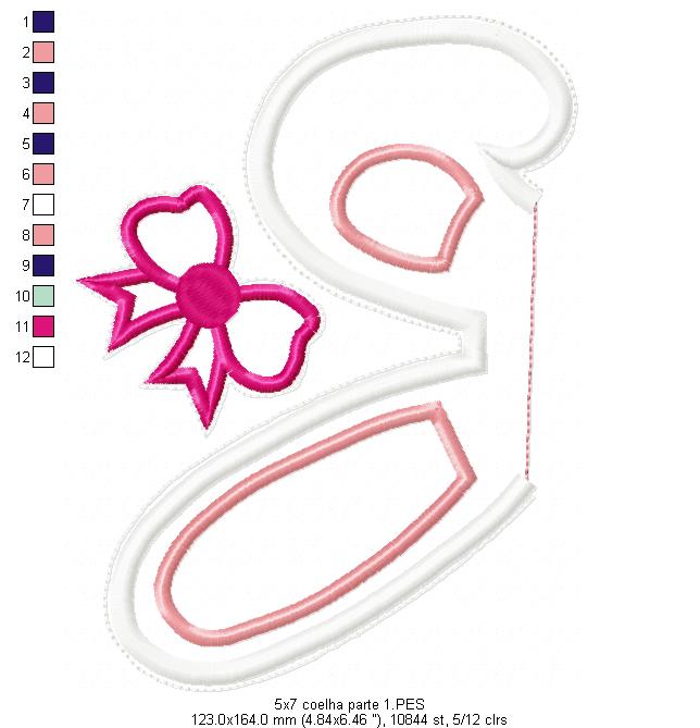 Easter Bunny Door Ornament - ITH Project - Machine Embroidery Design