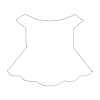 Doll with Clothes for Changes - ITH Project - Machine Embroidery Design