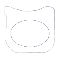 Cute Duckling Dish Cloth Hanger - ITH Project - Machine Embroidery Design