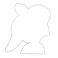 Cute Duckling Dish Cloth Hanger - ITH Project - Machine Embroidery Design