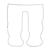 Doll with Clothes for Changes - ITH Project - Machine Embroidery Design