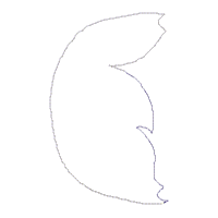 4th of July Girl Ornament - ITH Project - Machine Embroidery Design