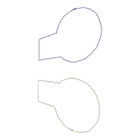 4th of July Girl Ornament - ITH Project - Machine Embroidery Design