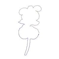 Ladybug Gnome Ornament - ITH Project - Machine Embroidery Design