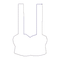 Ladybug Gnome Ornament - ITH Project - Machine Embroidery Design