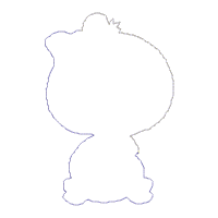 Penguin for Woden Spoon - ITH Project - Machine Embroidery Design