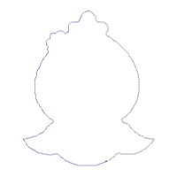 Wood Spoon Chick Apply - ITH Project - Machine Embroidery Design