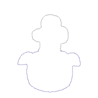 Pig Dish Towel Holder - ITH Project - Machine Embroidery Design