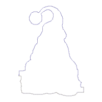 Gnome 4th of July for Wooden Spoon - ITH Project - Machine Embroidery Design