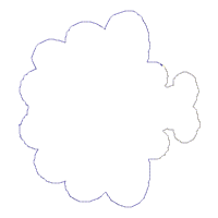 Thanksgiving Turkey Set of 2 Designs - ITH Project - Machine Embroidery Design