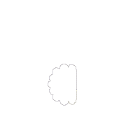 Gobble Turkey -  Applique  - 6 sizes - Machine Embroidery Design