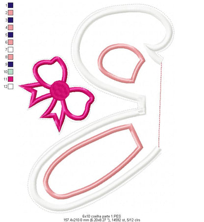 Easter Bunny Door Ornament - ITH Project - Machine Embroidery Design