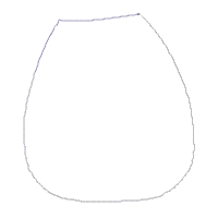 Christmas Penguin Vase Ornament - ITH Project - Machine Embroidery Design