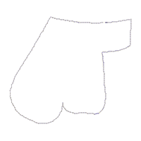 Christmas Penguin Vase Ornament - ITH Project - Machine Embroidery Design