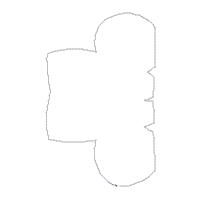 Banner Santa Claus Clothes - ITH Project - Machine Embroidery Design