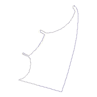 Halloween Bat Boy Ornament - ITH Project - Machine Embroidery Design