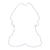 Halloween Mr. Frankenstein Ornament - ITH Project - Machine Embroidery Design