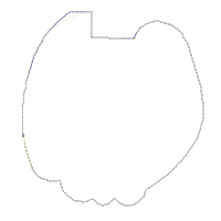 Bunny Girl with Eggs Basket Ornament - ITH Project - Machine Embroidery Design