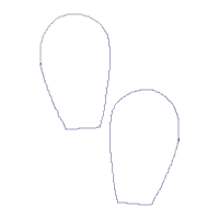 Rabbit Boy Easter Ornament - ITH Project - Machine Embroidery Design