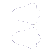 Rabbit Boy Easter Ornament - ITH Project - Machine Embroidery Design