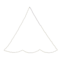 Cute Christmas Little House Vase Ornament - ITH Project - Machine Embroidery Design