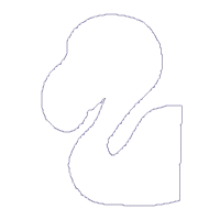 Flamingo Welcome Ornament - ITH Project - Machine Embroidery Design