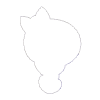 Halloween Gingerbread Ornament - ITH Project - Machine Embroidery Design