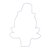 Thanksgiving Gingerbread We are so Blessed Ornament - ITH Project - Machine Embroidery Design