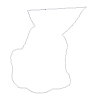 Ballerina Gnome - ITH Project - Machine Embroidery Design