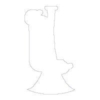 Mardi Gras Gnome - ITH Project - Machine Embroidery Design