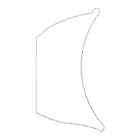 Winter Gnome Holding Ice Skates Ornament - ITH Project - Machine Embroidery Design