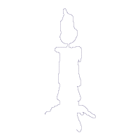 Head Candle and Pumpkin for Halloween - ITH Project - Machine Embroidery Design