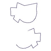 Home Sweet Home Wreath - ITH Project - Machine Embroidery Design