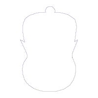 Nutcracker Vase Ornament - ITH Project - Machine Embroidery Design