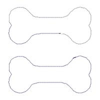 Pet Puppy Wreath - ITH Project - Machine Embroidery Design