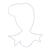 Pink October Gnome Ornament - ITH Project - Machine Embroidery Design