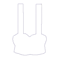 Pink October Gnome Ornament - ITH Project - Machine Embroidery Design