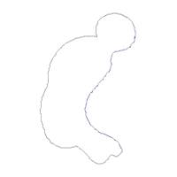 Santa and Mrs. Claus Having a Coffee Ornament - ITH Project - Machine Embroidery Design