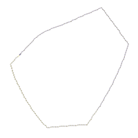 Surfer Santa Claus Vase Ornament - ITH Project - Machine Embroidery Design