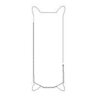 Sensory Game Alligator Brushing Teeth - ITH Project - Machine Embroidery Design