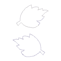 Thanksgiving Fall Wreath Ornament - ITH Project - Machine Embroidery Design